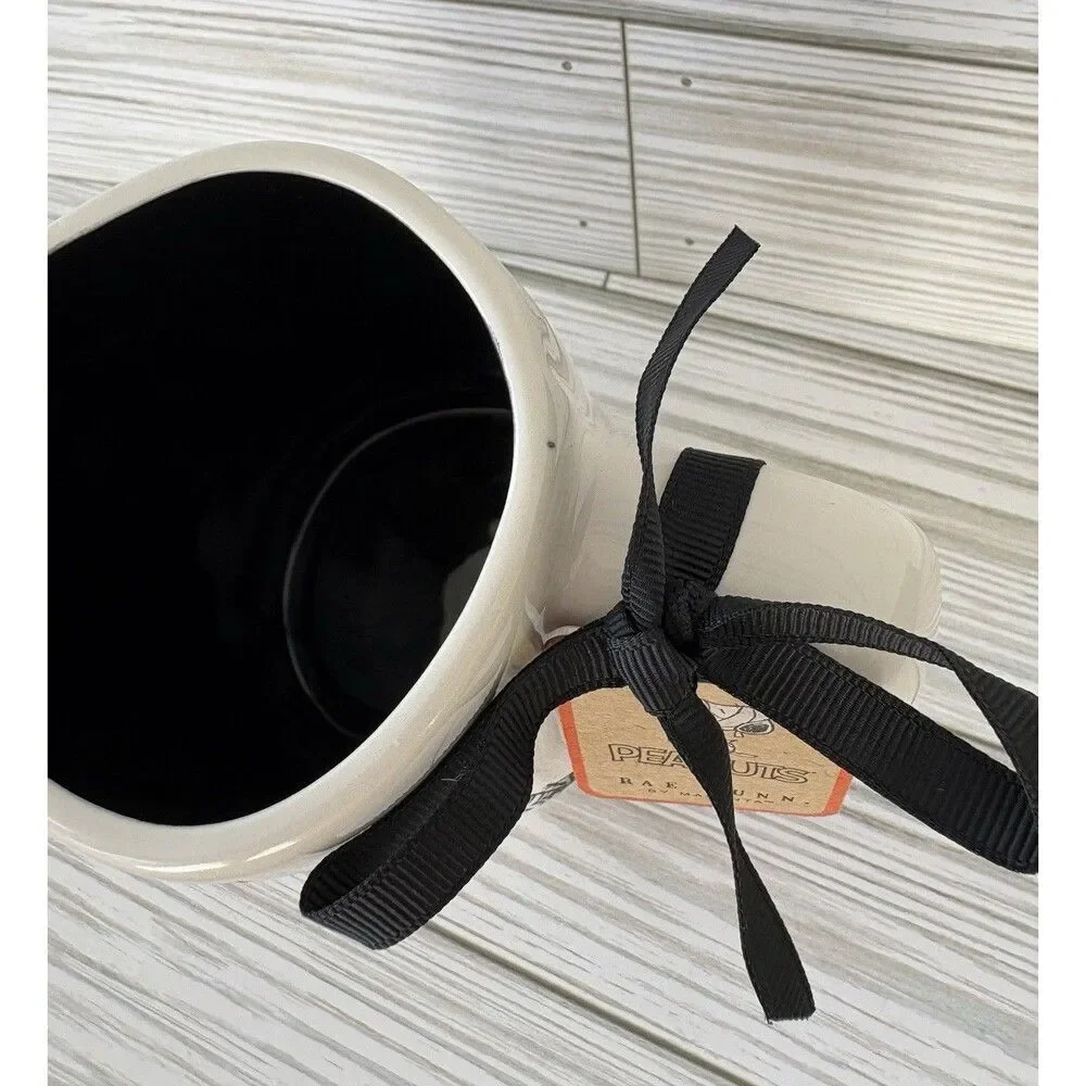 Rae Dunn Halloween Ghost Spider BOO SPOOKY SEASON Coffee Chocolate Mug NEW 2025